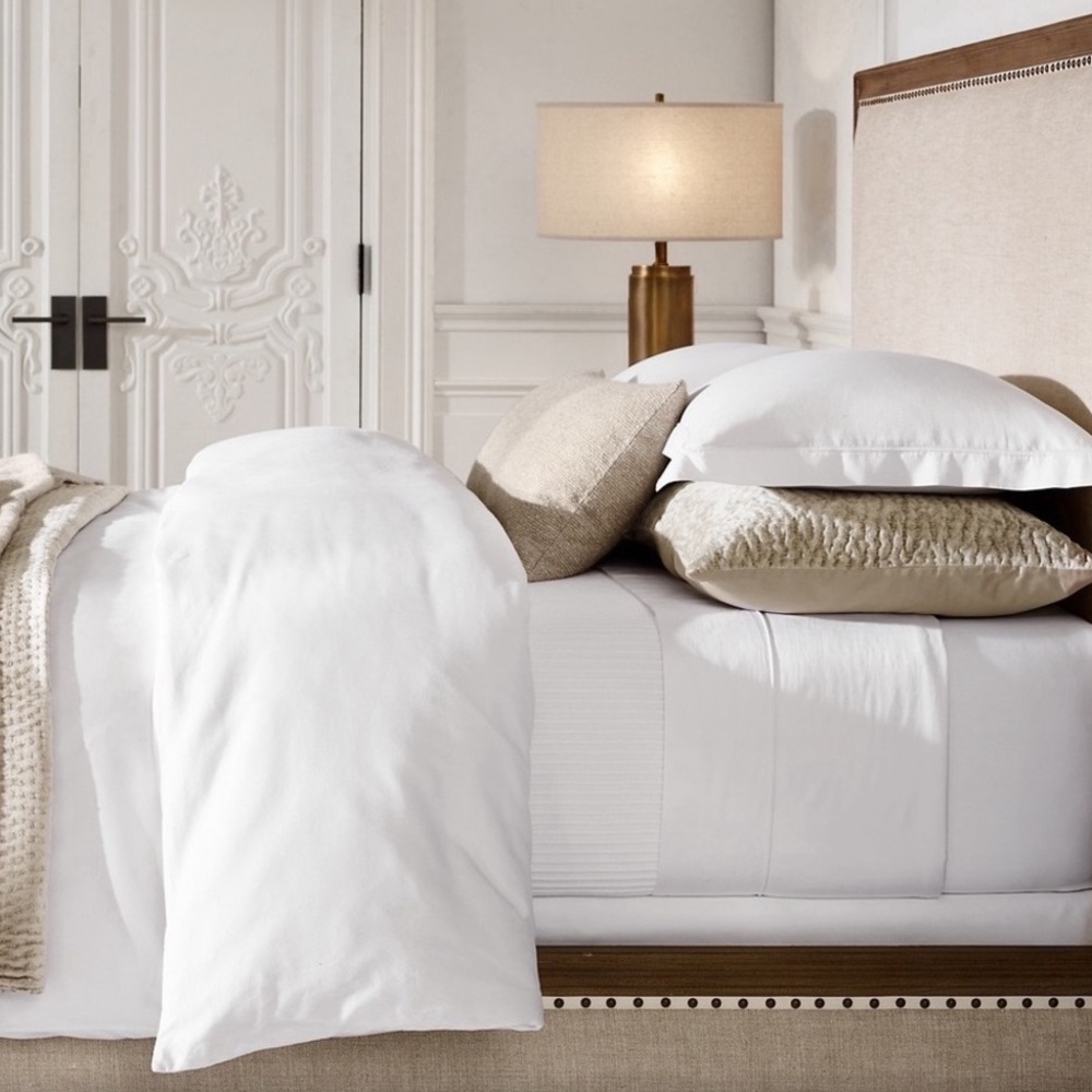 Restoration Hardware King Duvet and Two Pillowcases